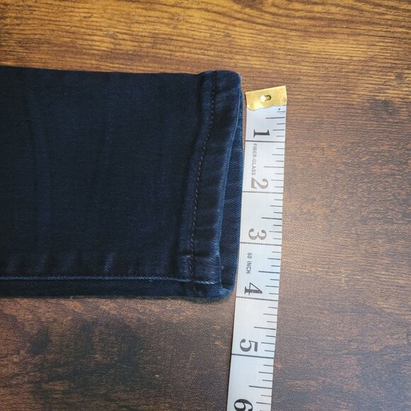 Kut From The Kloth Jeans Size 2 Mia Toothpick Skinny Black Low Rise Stretch - Picture 11 of 12